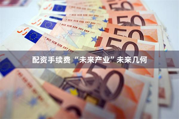 配资手续费 “未来产业”未来几何
