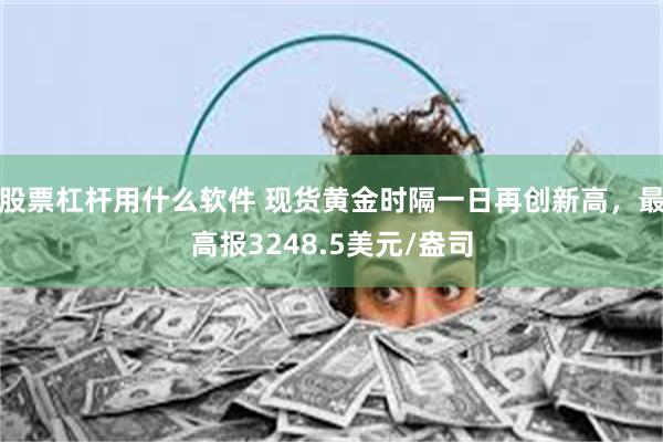 股票杠杆用什么软件 现货黄金时隔一日再创新高，最高报3248.5美元/盎司